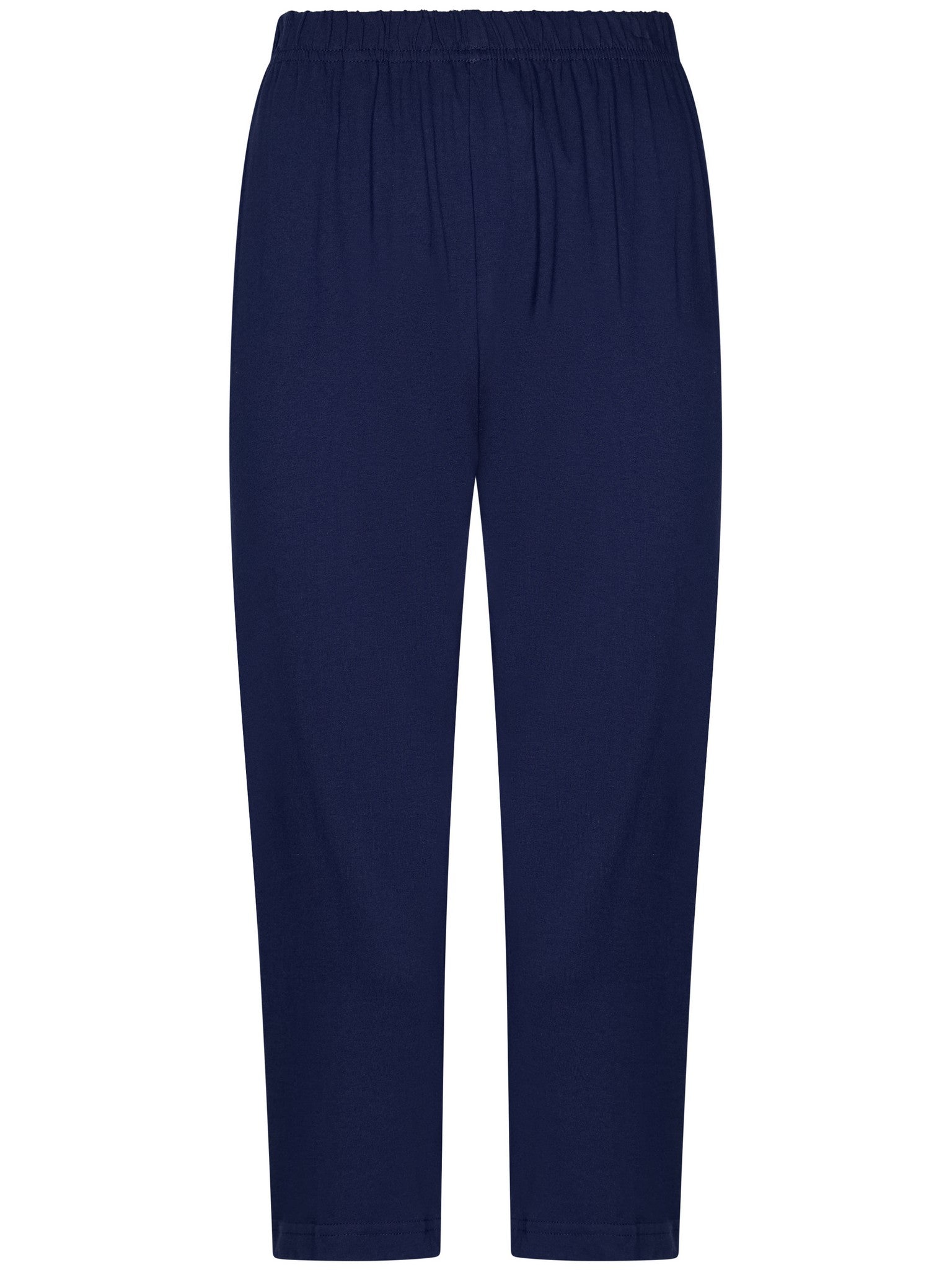 pastunette-midnight-stripes-pyjama-damen-blau-bio-baumwolle image 3
