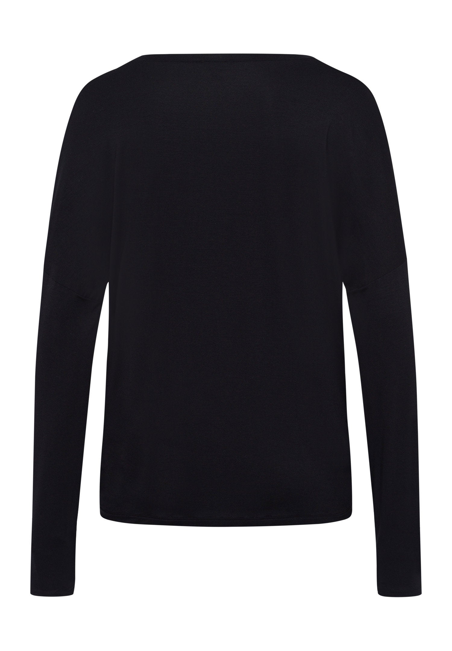 hanro-yoga-l-slv-shirt-langarmshirt-black-beauty-tencel image 3