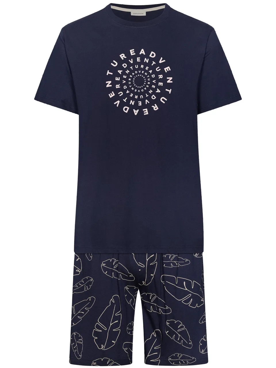 pastunette-adventure-shortama-blau-herren-baumwolle image 1