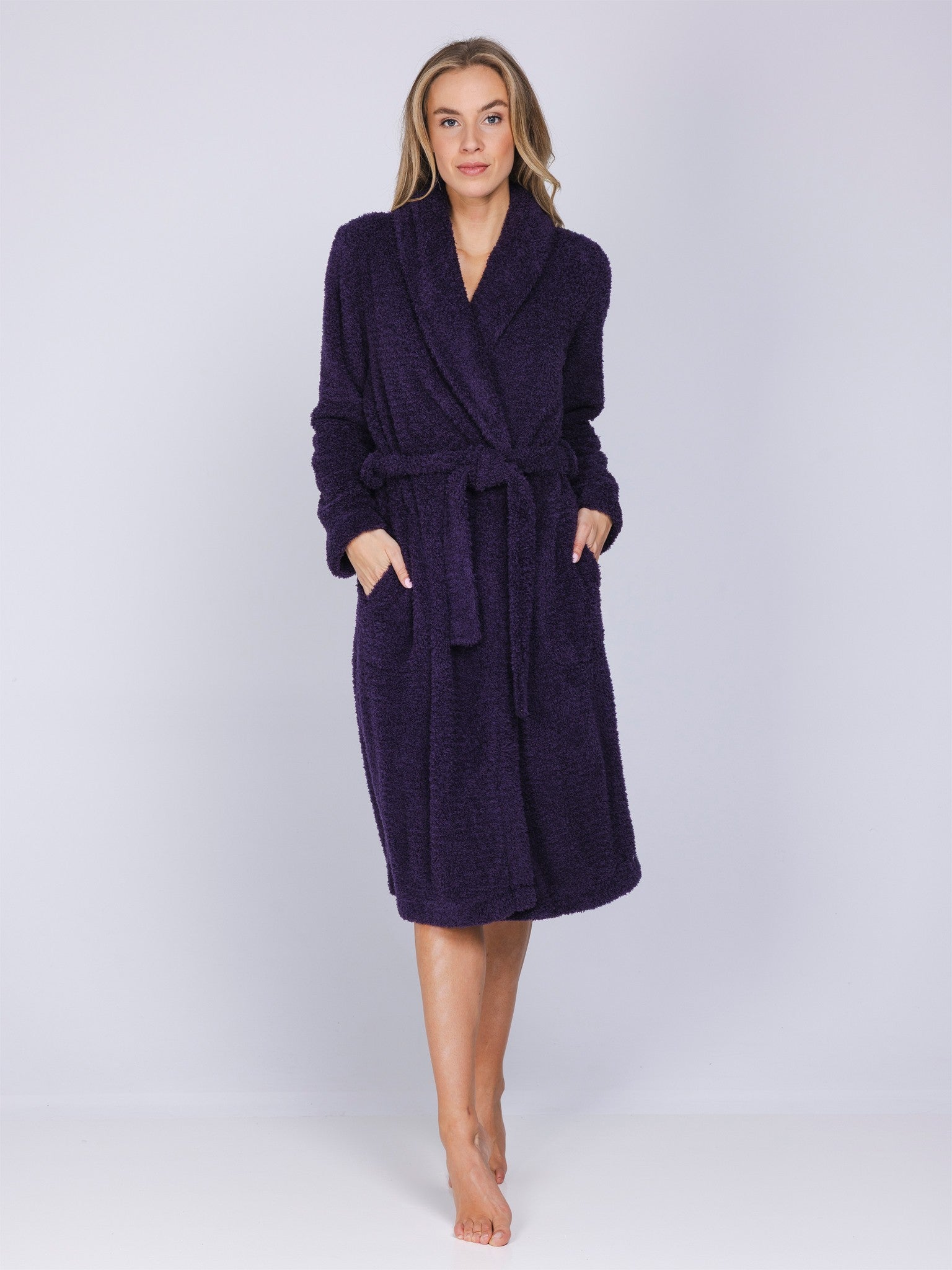 pastunette-purple-pebbles-morgenmantel-lila-coral-fleece image 3