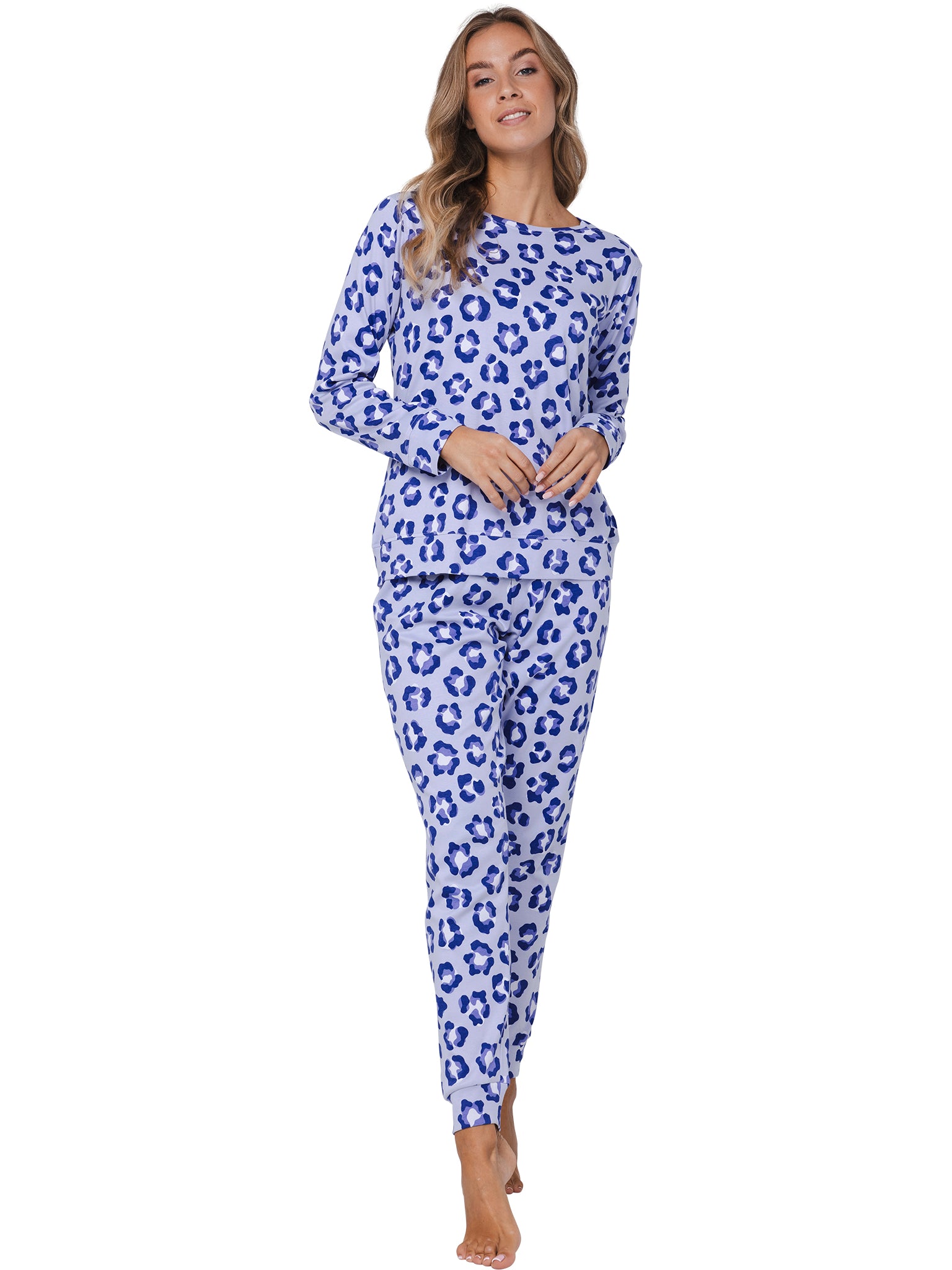 rebelle-leopard-lilac-pyjama-lila-leo-print-baumwolle image 3