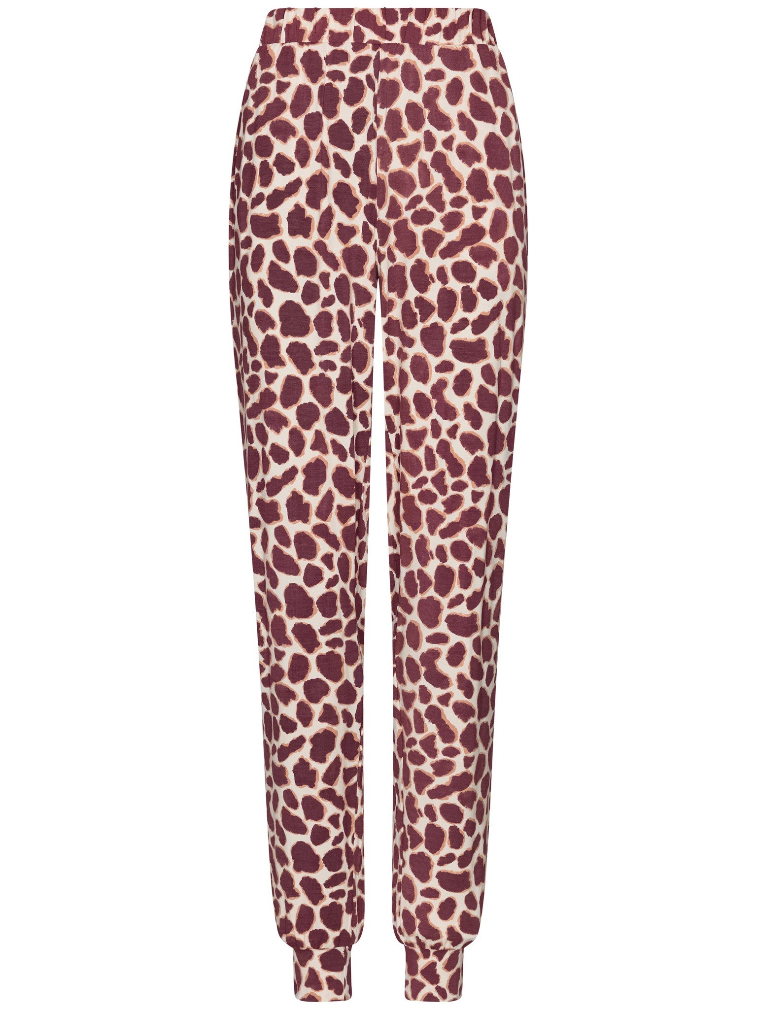 pastunette-premium-satin-wild-pyjama-lila-modal-tierprint image 6