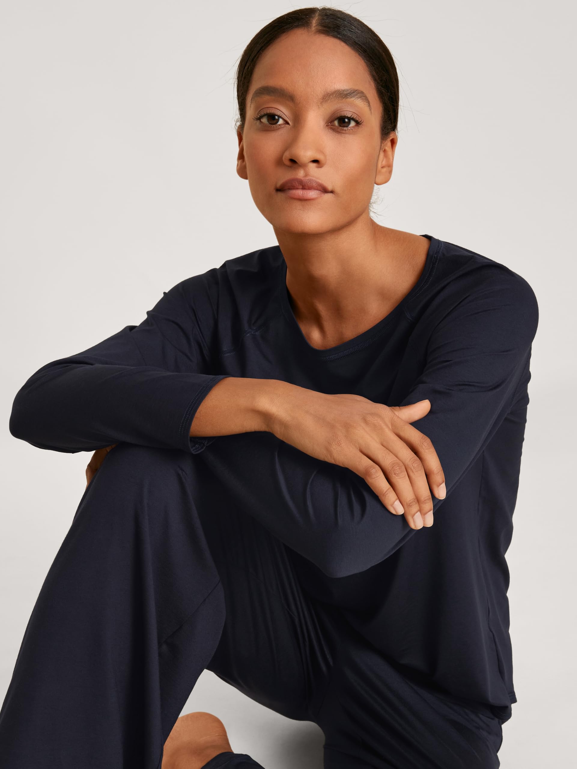 calida-deepsleepwear-balancing-langarmshirt-blau-36-38 image 2