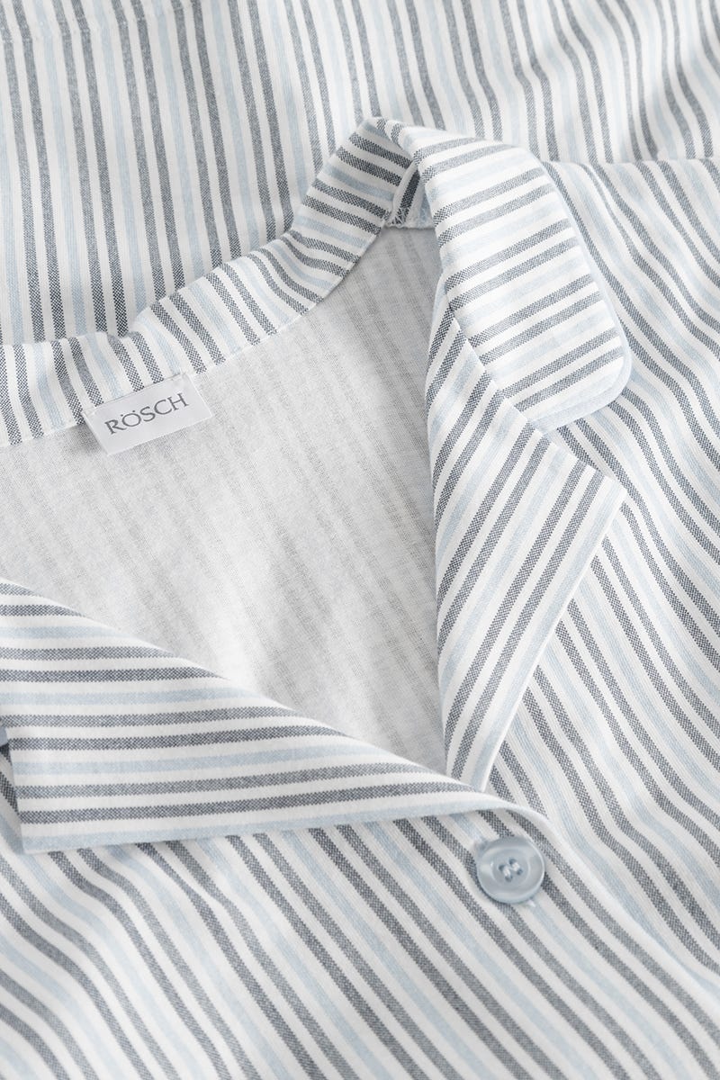 r-sch-be-happy-pyjama-lang-blau-streifen-hemdkragen image 4