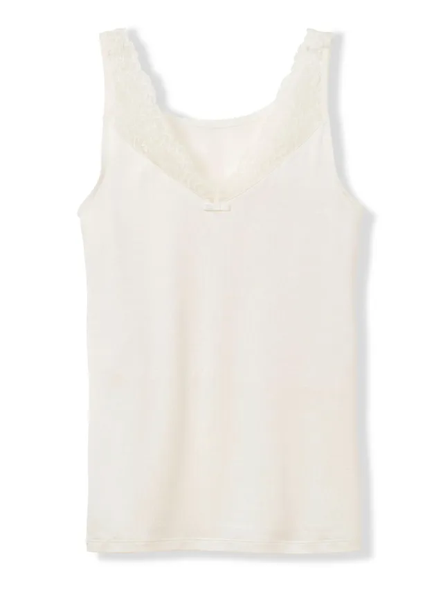 calida-sensual-secrets-tank-top-damen-beige-44-46-spitze image 1