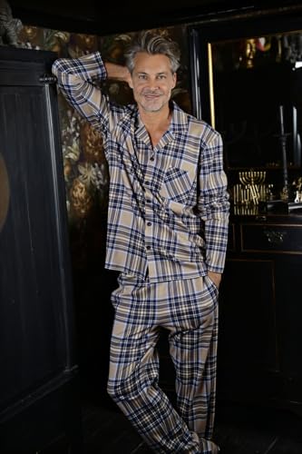 ringella-women-men-pyjama-knopfleiste-pepper-schlafanzug image 6