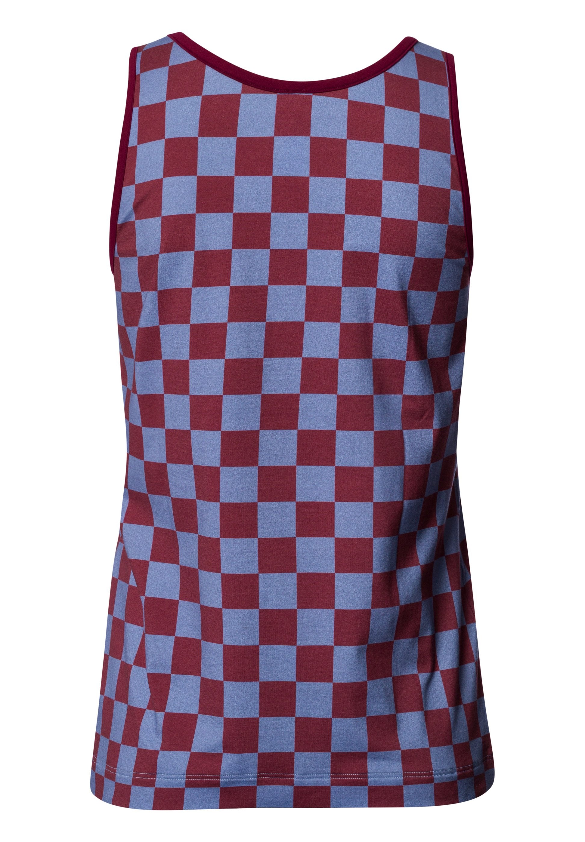 hanro-arthur-arbesser-076342-tank-top-chess-print-baumwolle image 6
