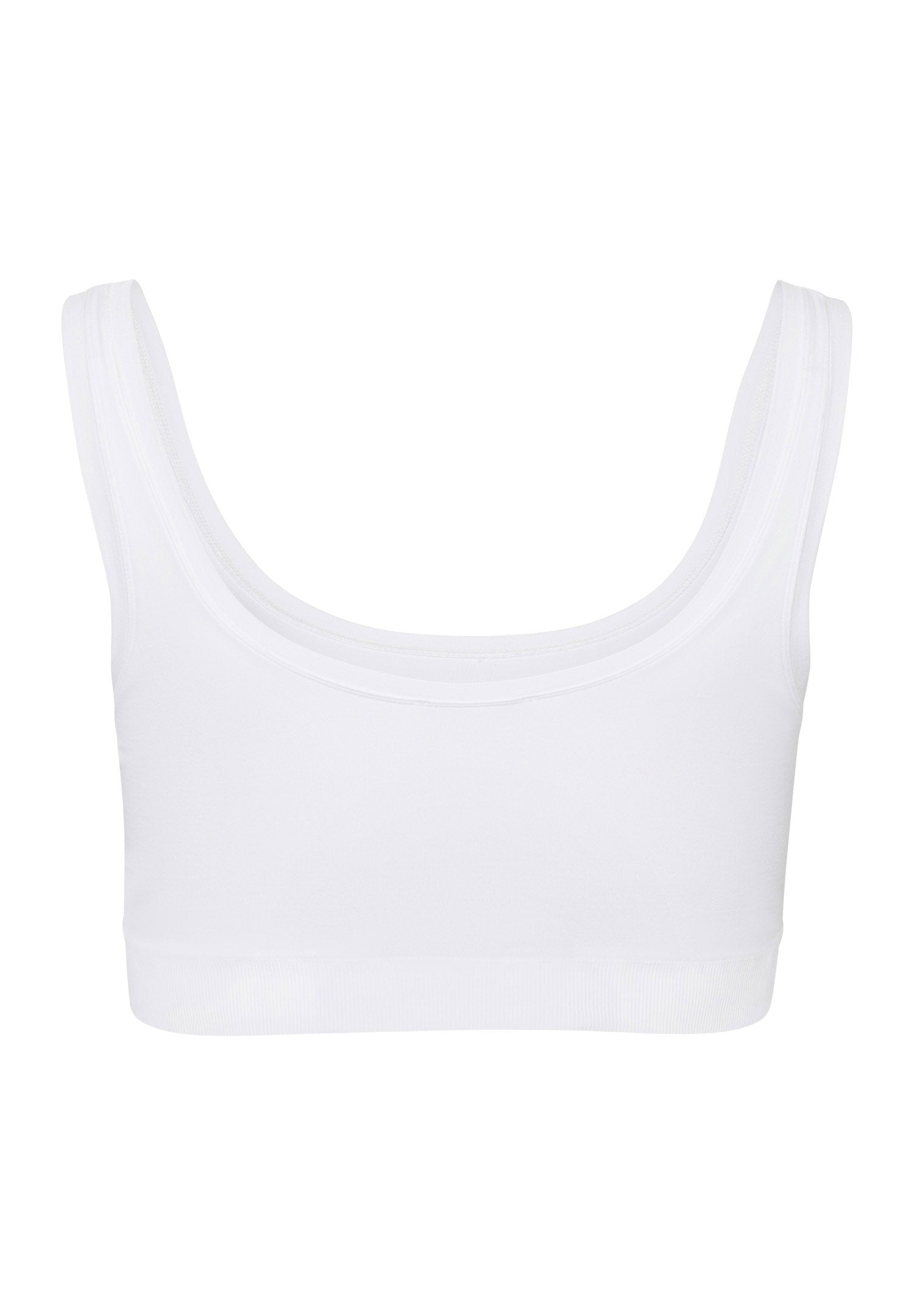 hanro-touch-feeling-bustier-wei-mit-pads-microfaser image 3