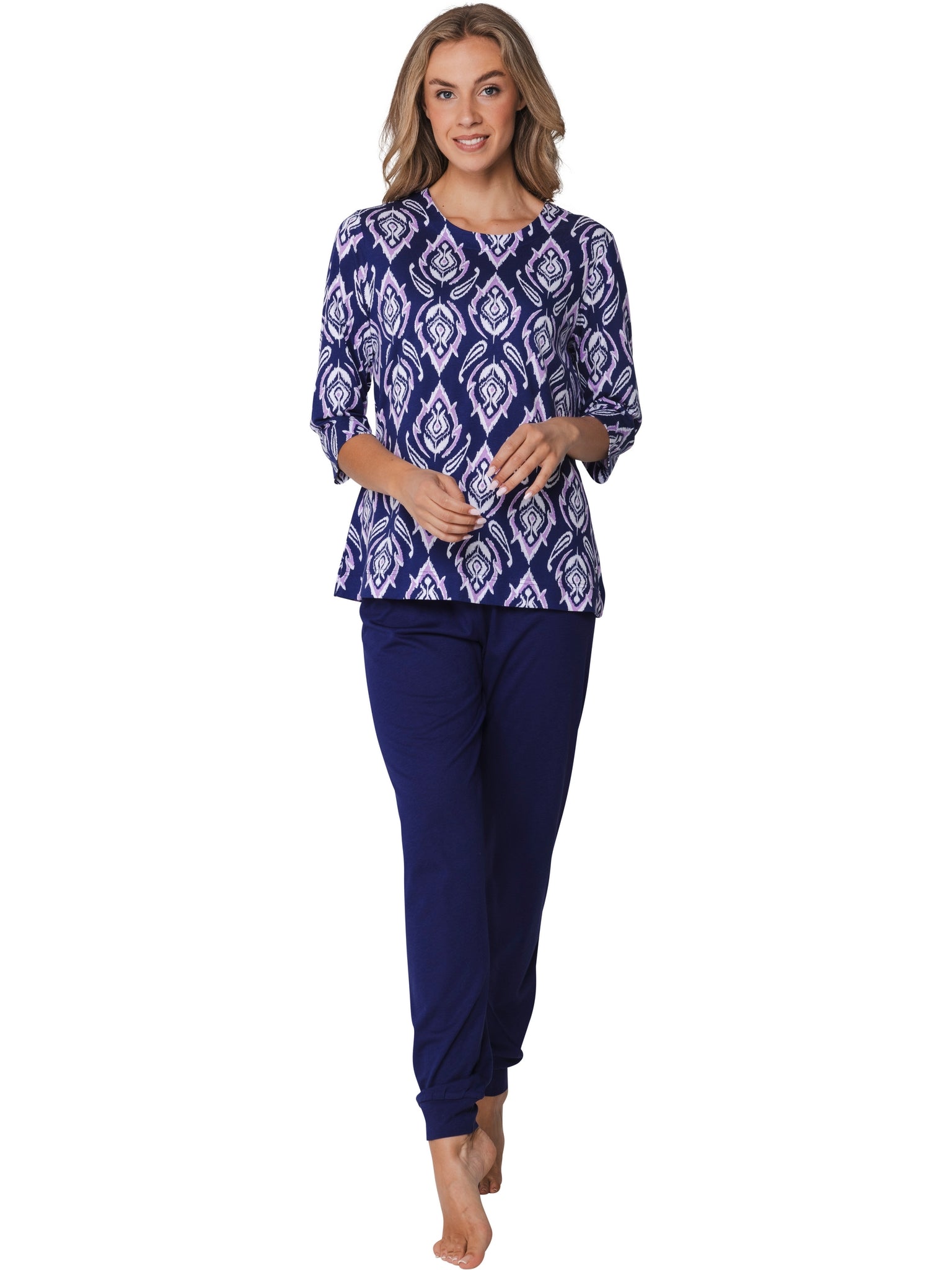 pastunette-purple-haze-pyjama-lila-modal-baumwolle image 3