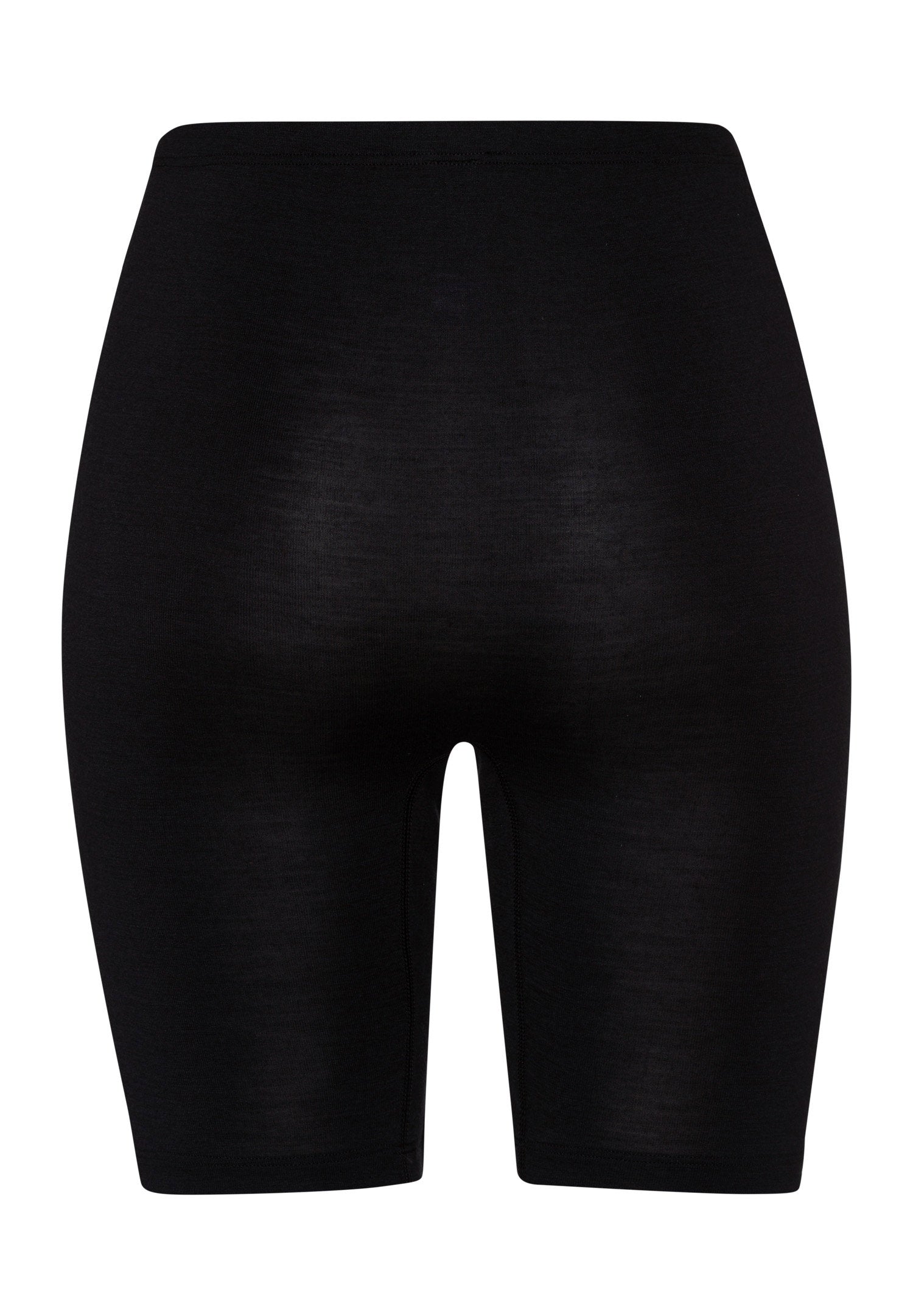 hanro-woolen-silk-shorty-schwarz-wolle-seide-nahtlos image 3