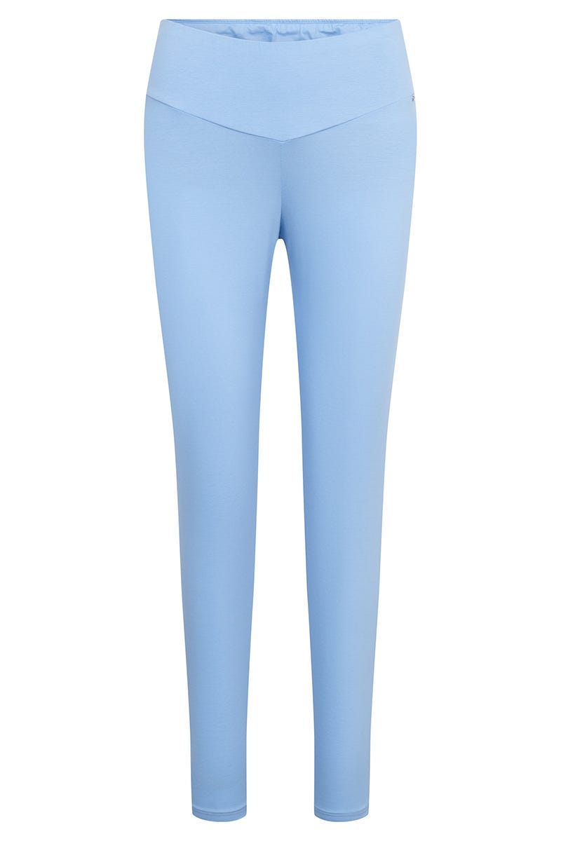 r-sch-be-happy-hose-lang-schlafanzughose-blau-hoher-bund image 2