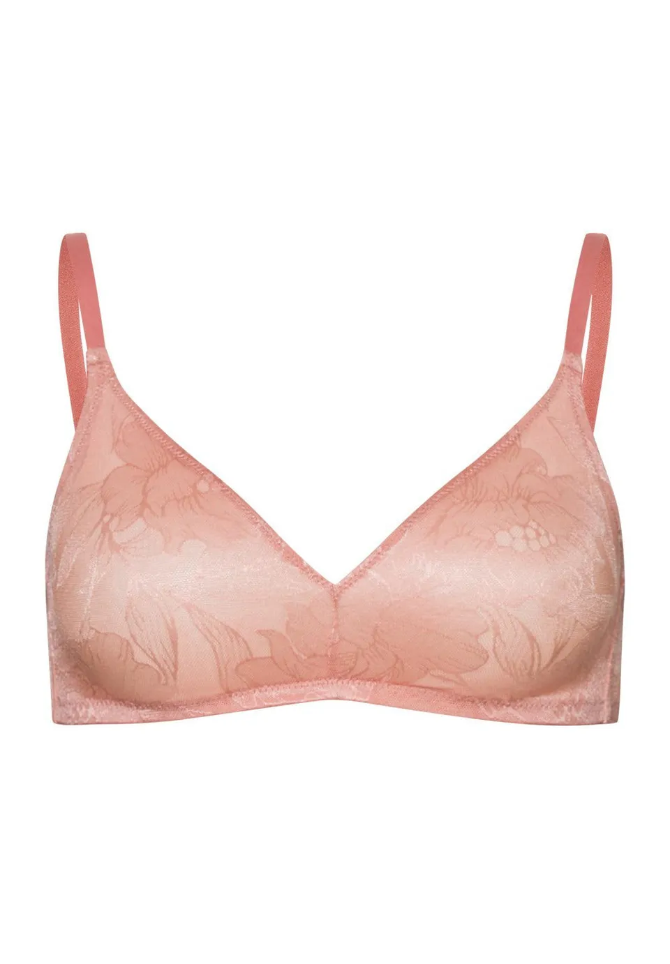 hanro-tina-soft-cup-bra-bh-damen-mocha-powder-spitze image 1