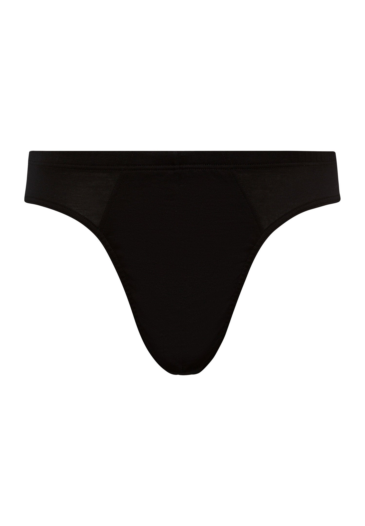 hanro-cotton-sporty-briefs-slip-schwarz-baumwolle-herren image 1