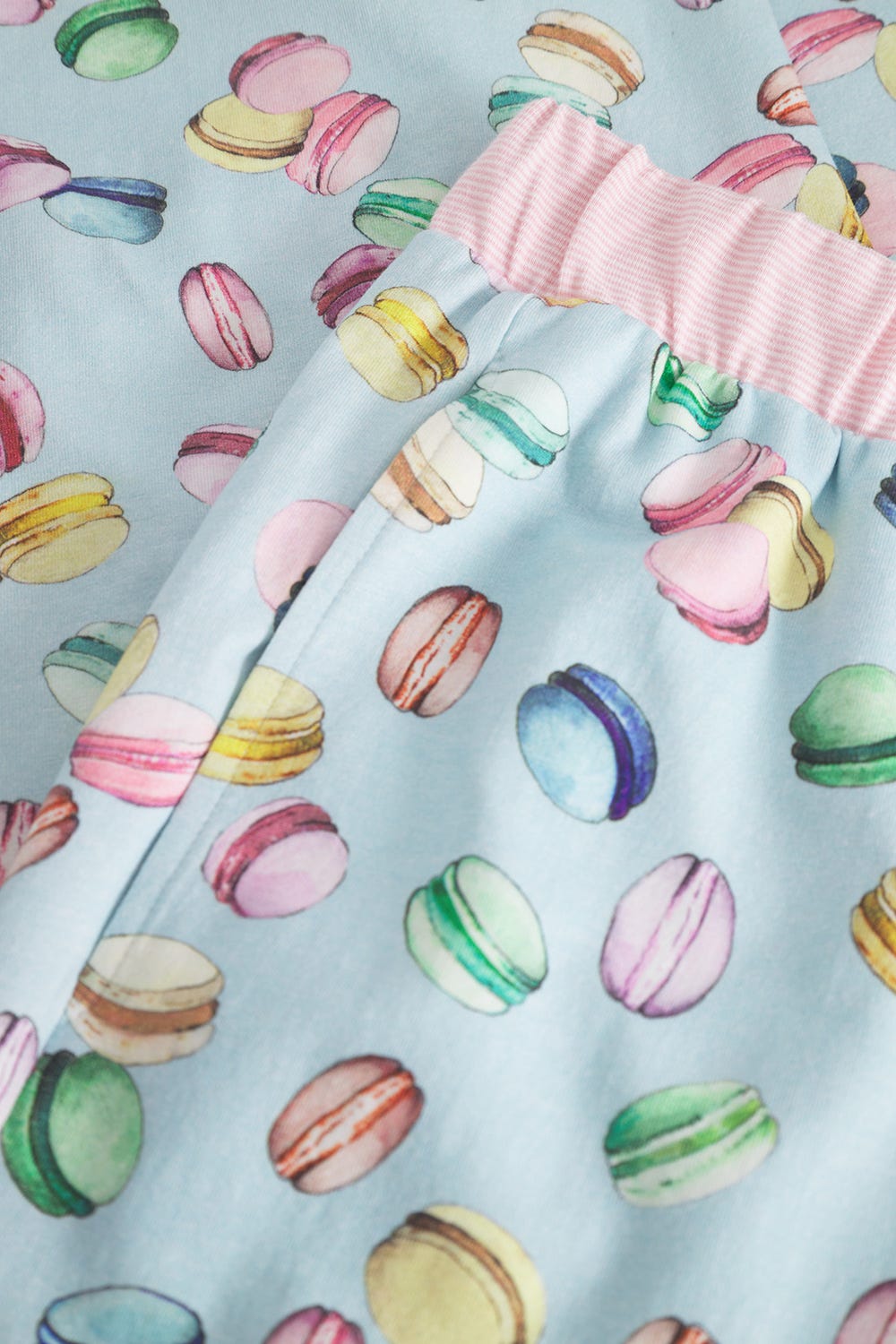 r-sch-be-happy-pyjamahose-lang-t-rkis-macaron-druck image 5