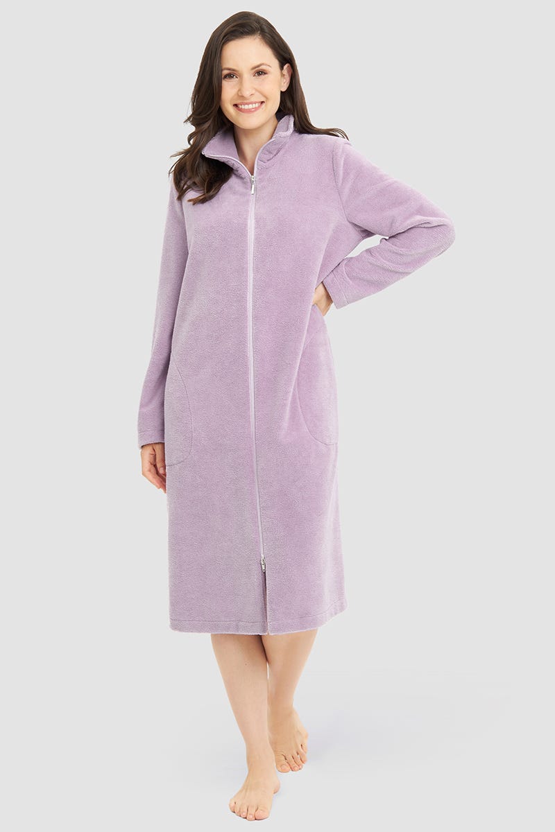 r-sch-be-happy-mantel-knielang-robe-violett-flausch image 1
