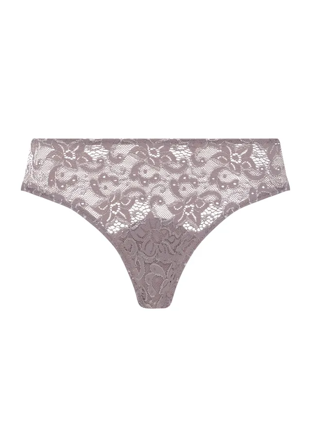hanro-moments-mini-slip-stormy-rose-baumwolle-spitze image 1
