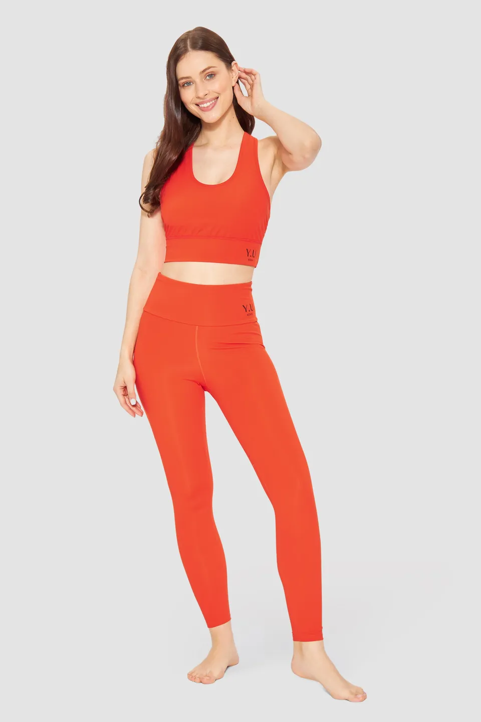 r-sch-be-happy-yoga-bustier-orange-q-nova-atmungsaktiv image 1