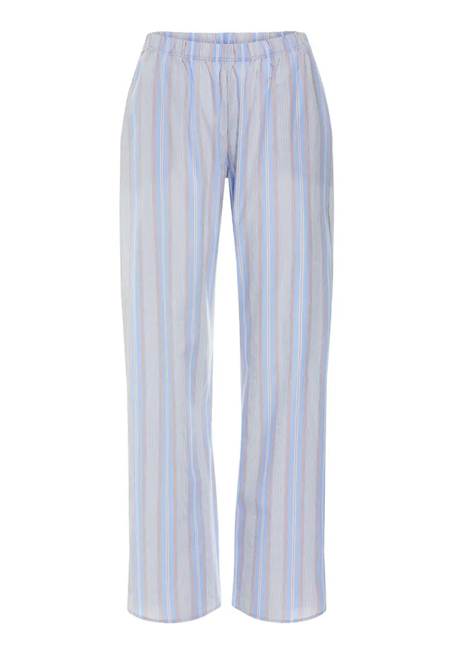 hanro-sleep-lounge-hose-lilian-stripes-baumwolle image 1
