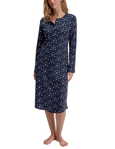 calida-midnight-dreams-damen-nachthemd-langarm-gr-48-50 image 6