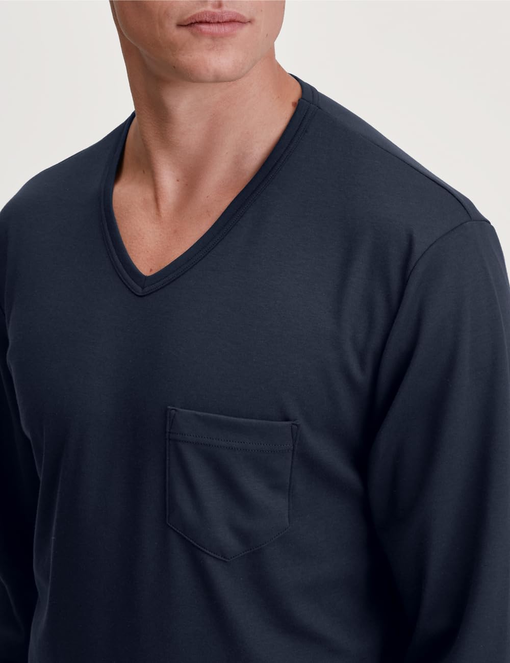 calida-relax-streamline-pyjama-herren-52-54-blau image 2