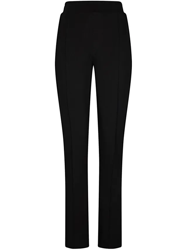 pastunette-lounge-pyjamahose-schwarz-bio-baumwolle image 1