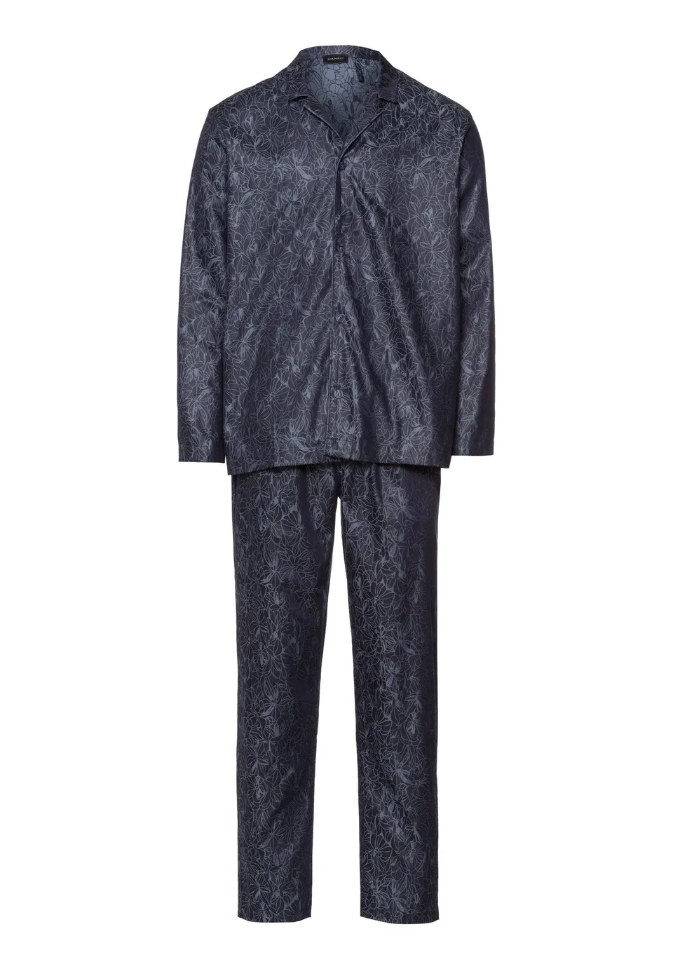 hanro-selection-pyjama-herren-pima-baumwolle-nightshade image 1