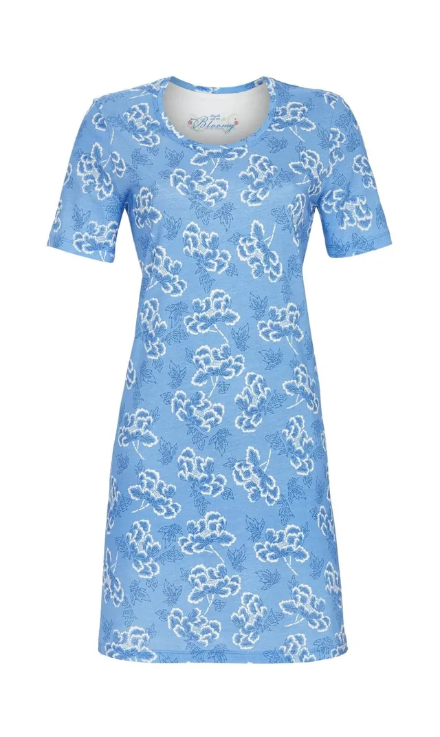 ringella-women-nachthemd-baumwolle-modal-sleepshirt-floral image 1