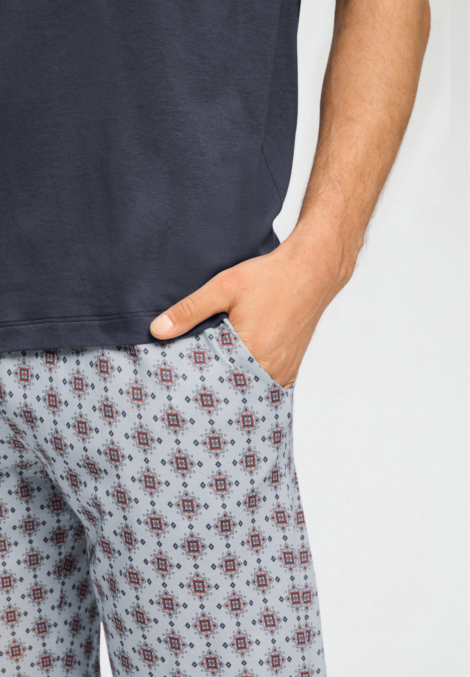 hanro-night-and-day-kurzpyjama-celestial-light-tencel-modal-xl image 7