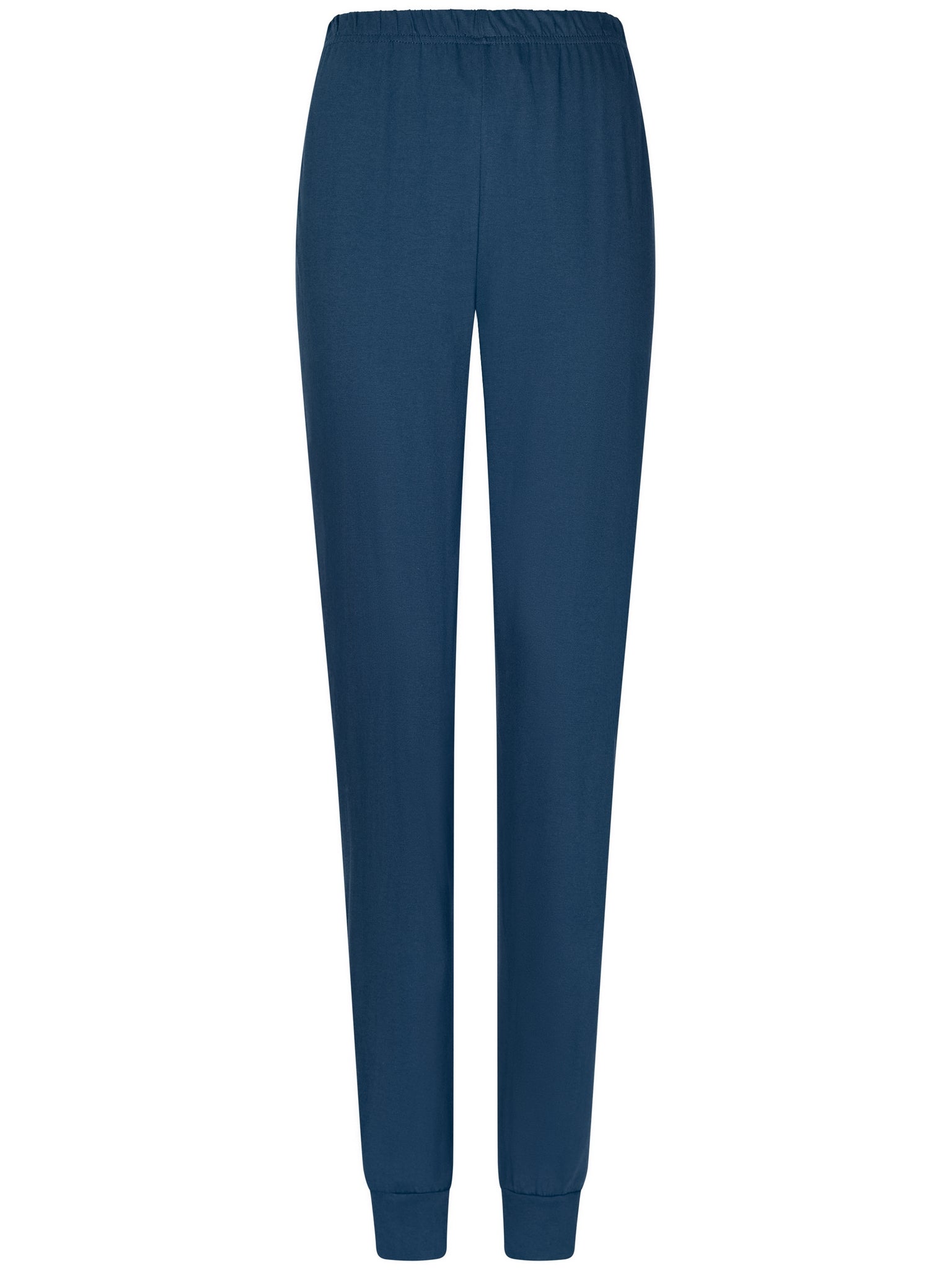 pastunette-blue-bloom-damen-pyjama-blau-bio-baumwolle image 2