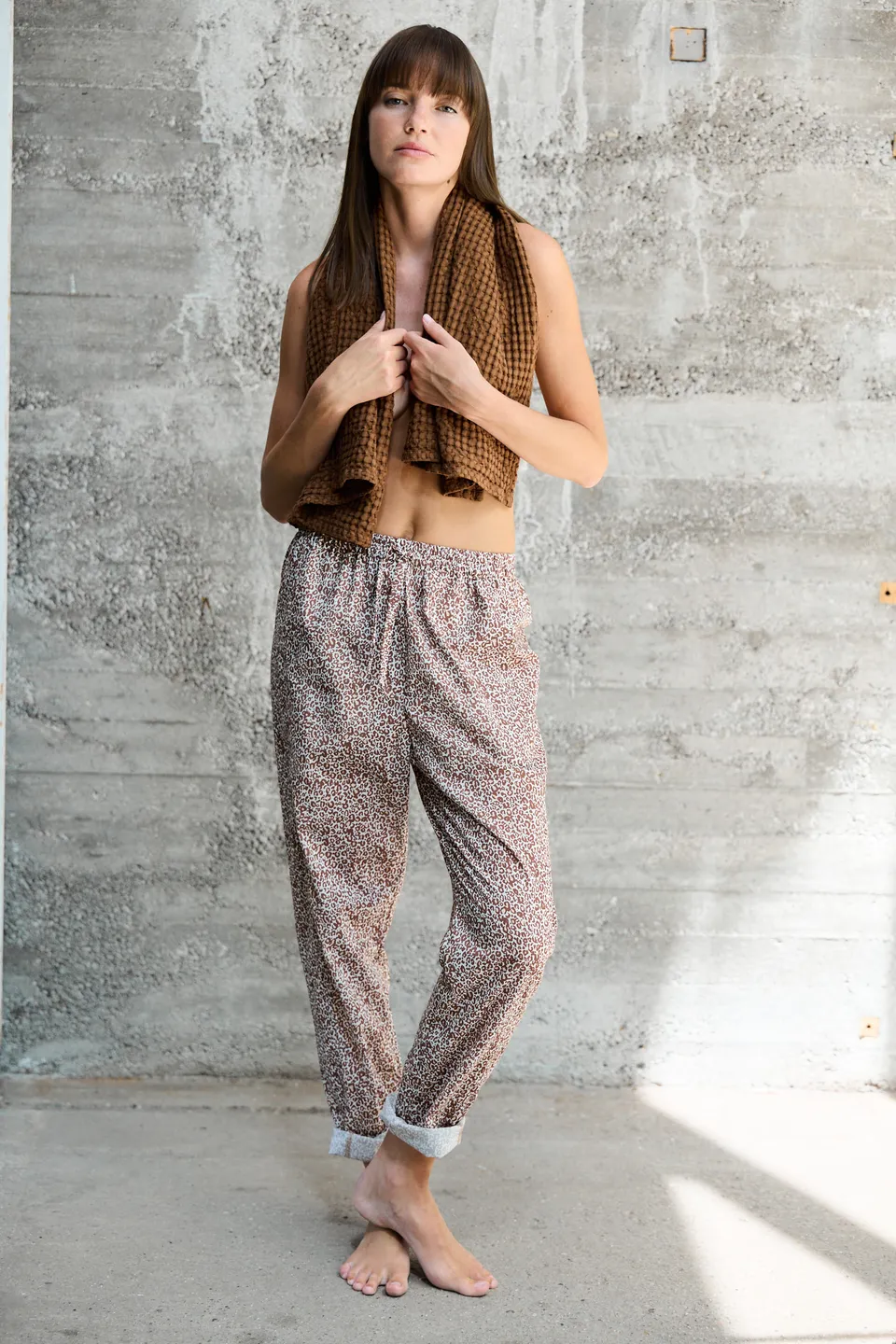 sunday-in-bed-chloe-hose-pyjamahose-baumwolle image 1