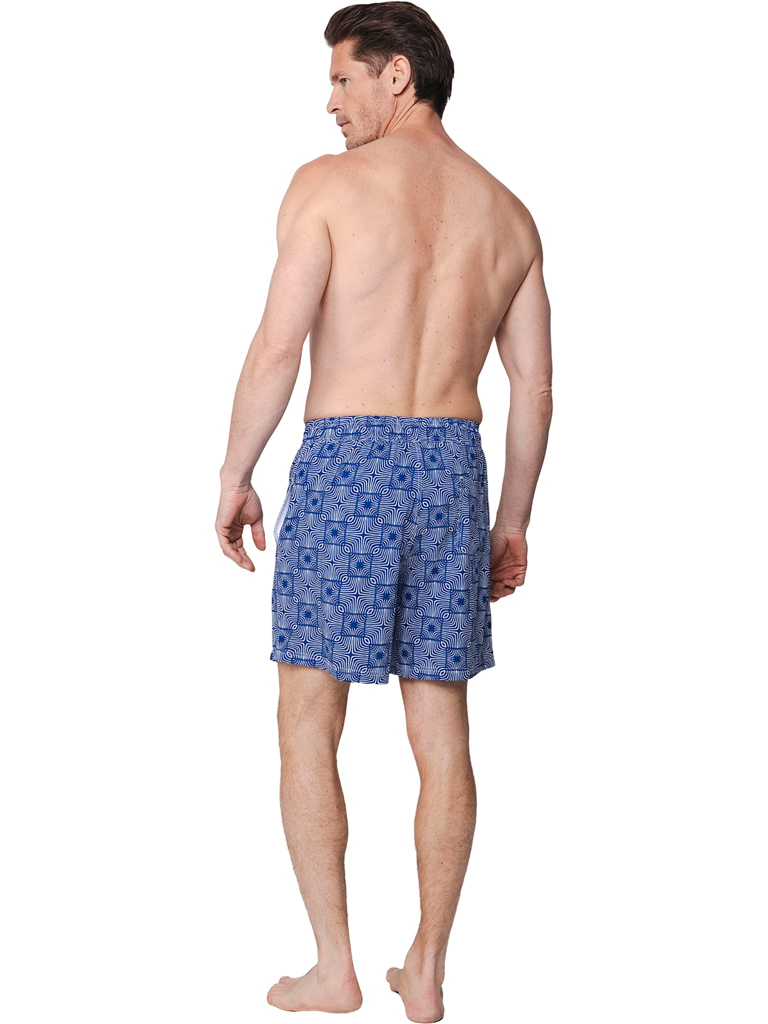 pastunette-zwembroek-badehose-blau-geometrie-print image 3