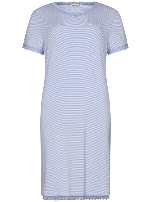 pastunette-premium-soft-sketches-nachthemd-blau image 1
