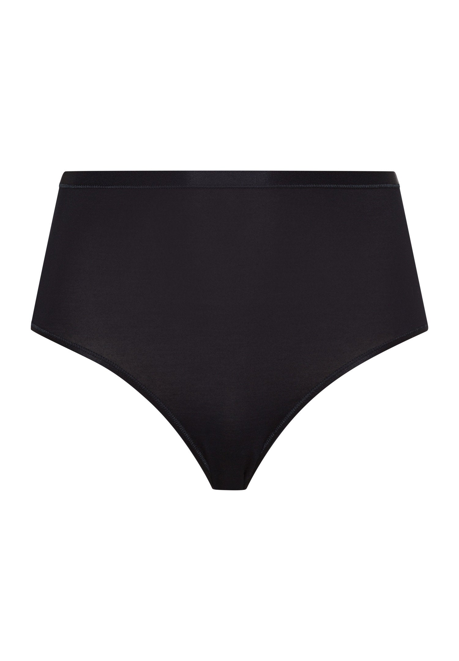 hanro-soft-touch-maxi-slip-schwarz-micromodal image 1