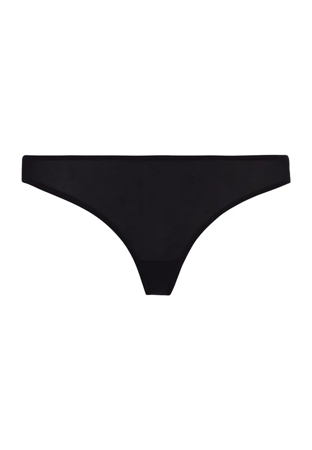 hanro-ultralight-mini-slip-schwarz-aus-supima-baumwolle image 1