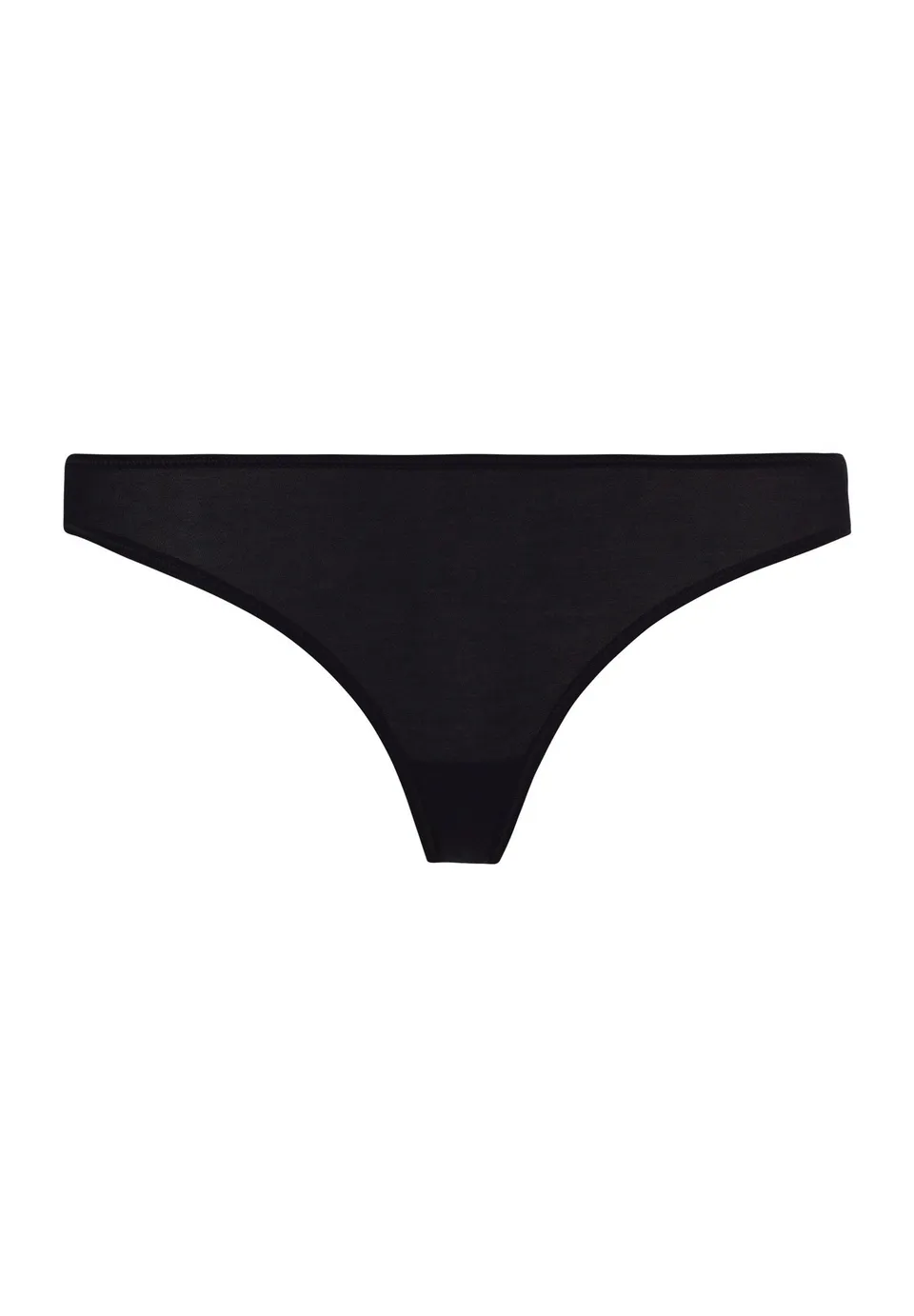 hanro-ultralight-mini-slip-schwarz-aus-supima-baumwolle image 1