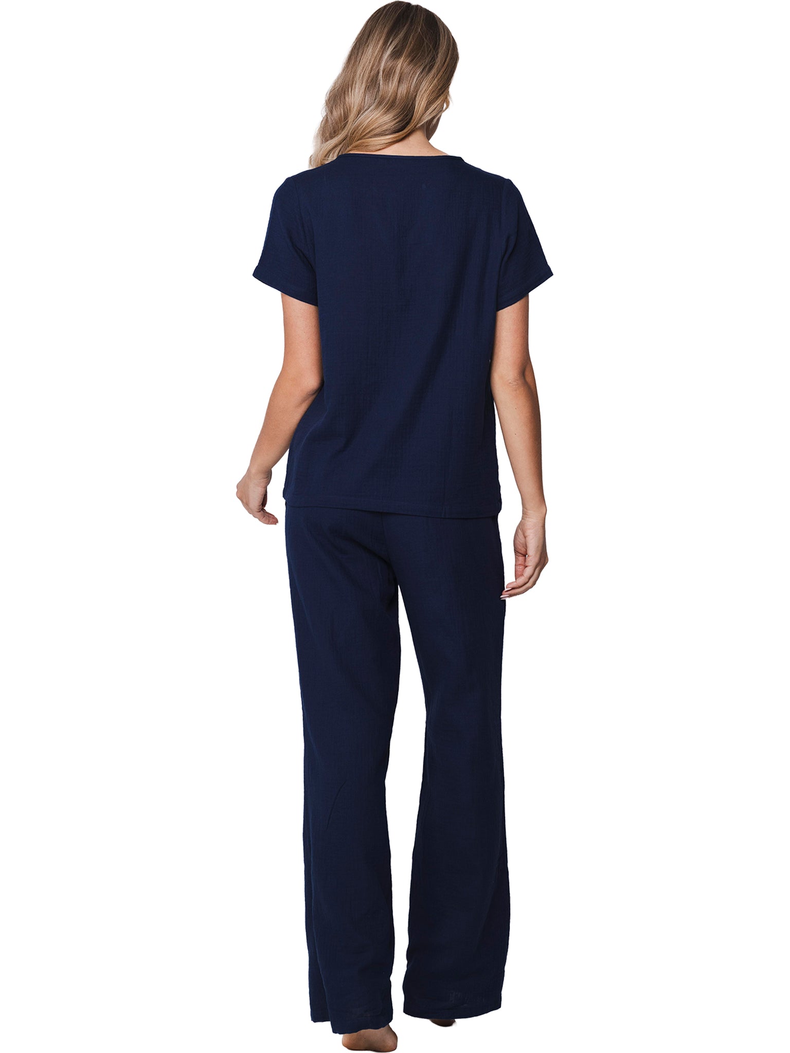 pastunette-premium-indigo-flow-hausanzug-blau-baumwolle image 5