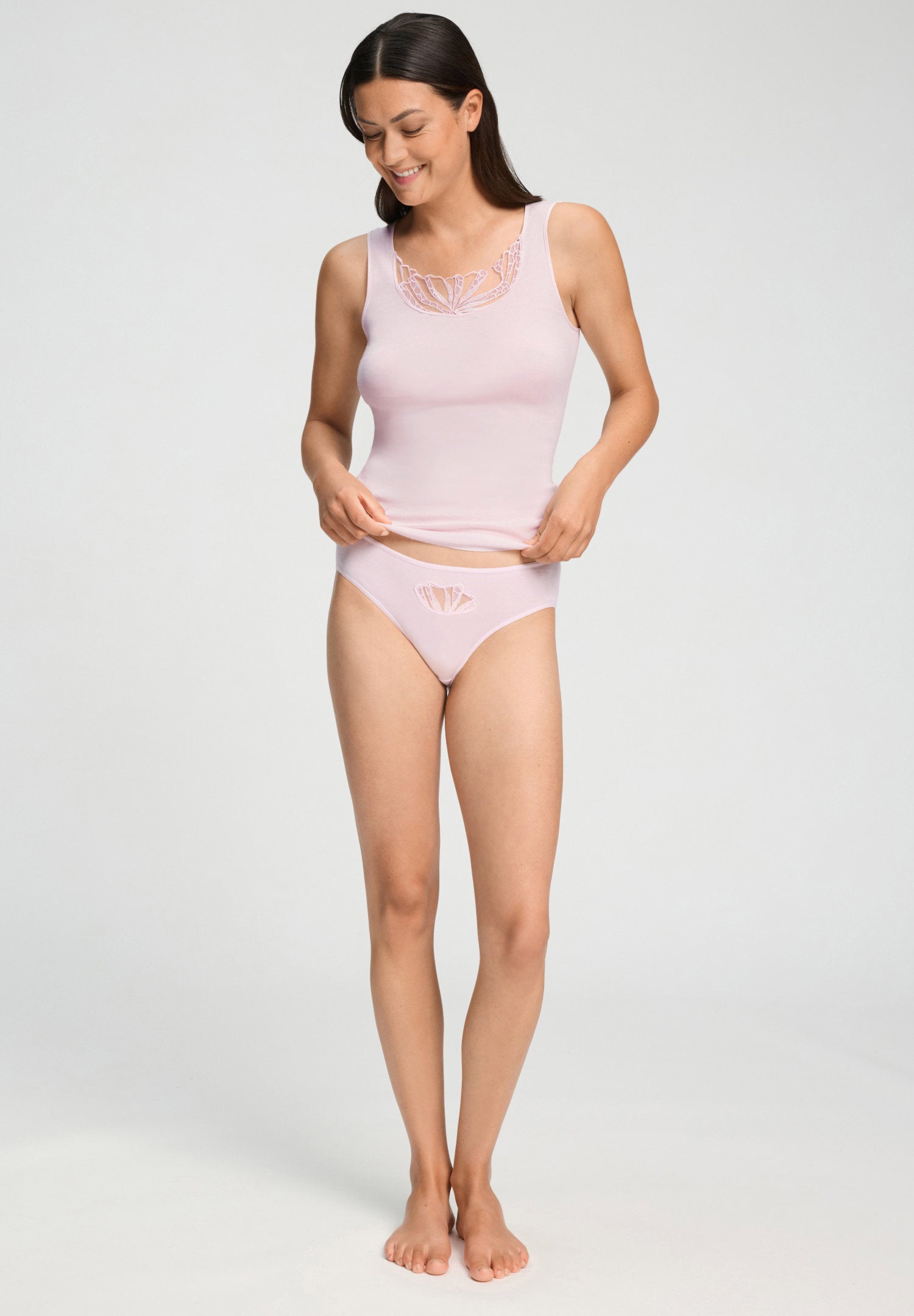 hanro-rosaria-070786-maxislip-rose-bath-baumwolle-stickerei image 5