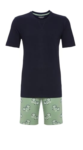 ringella-herren-shorty-fahrrad-rundhals-kurzpyjama-baumwolle image 6