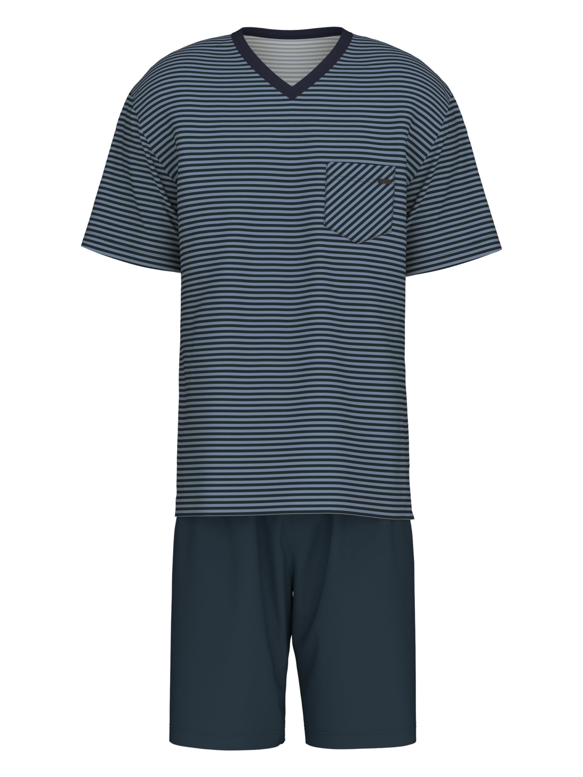 calida-relax-streamline-kurz-pyjama-herren-baumwolle image 3