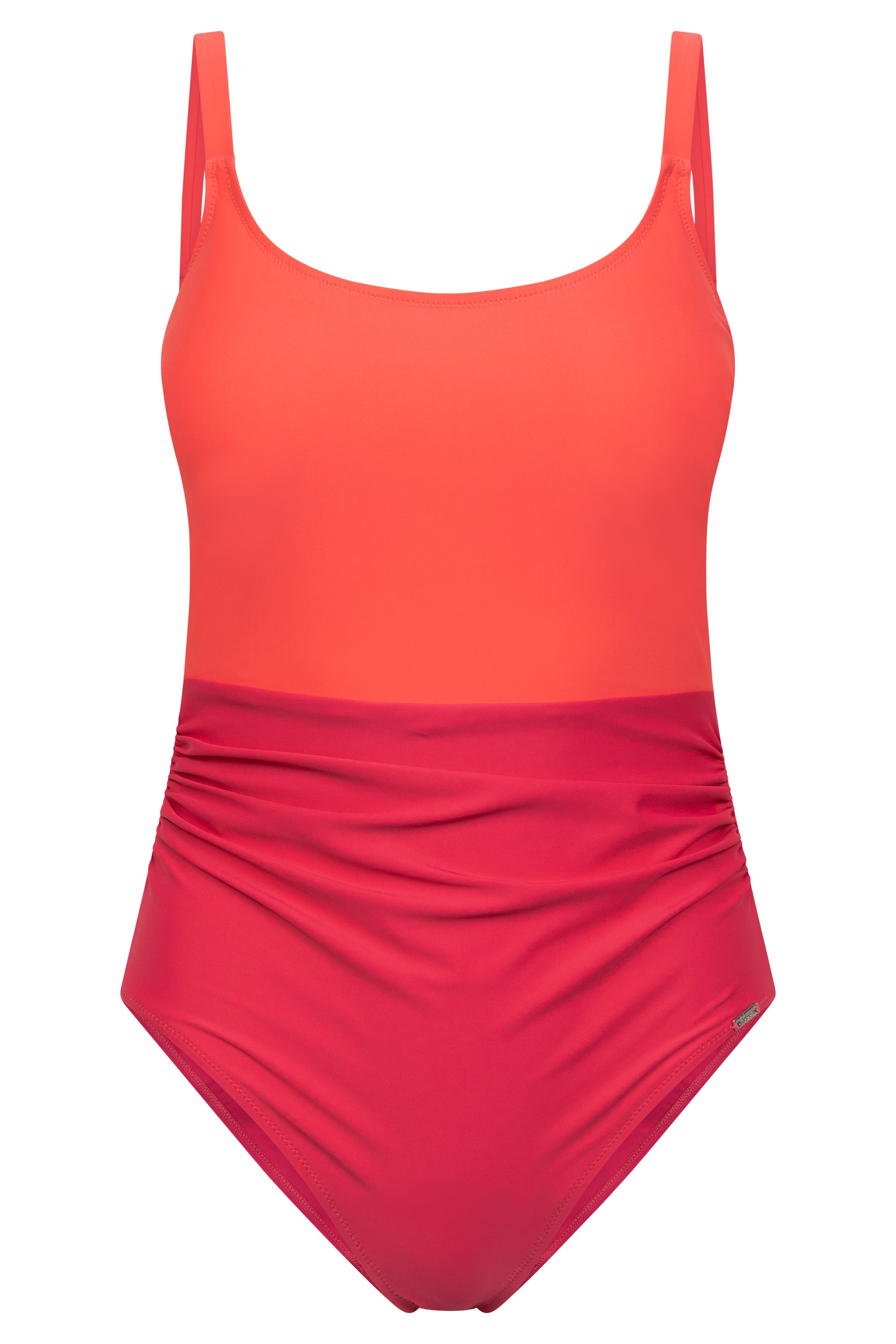 r-sch-be-happy-badeanzug-rot-colourblocking-cup image 2