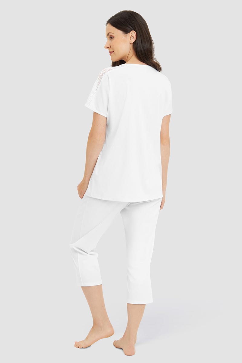 r-sch-be-happy-pyjama-3-4-wei-baumwolle-v-ausschnitt image 3