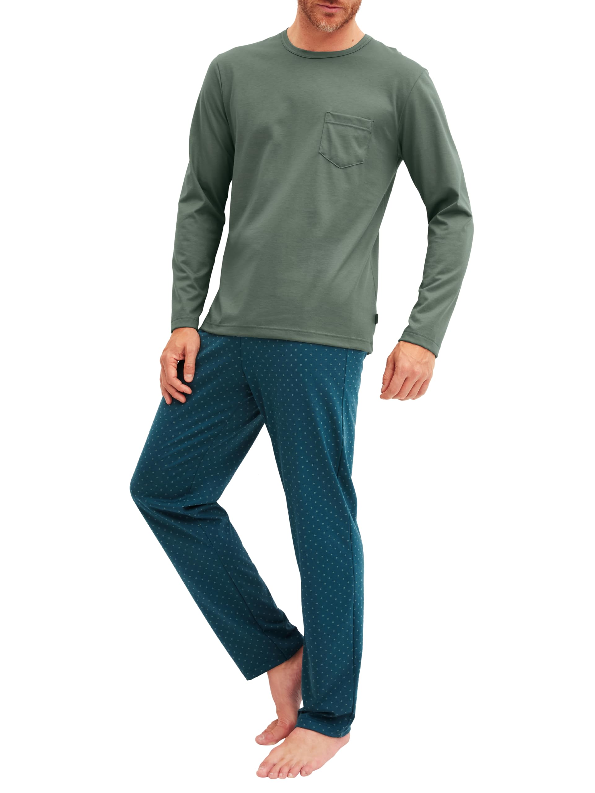 calida-relax-imprint-pyjama-herren-lang-coastal-fjord image 5