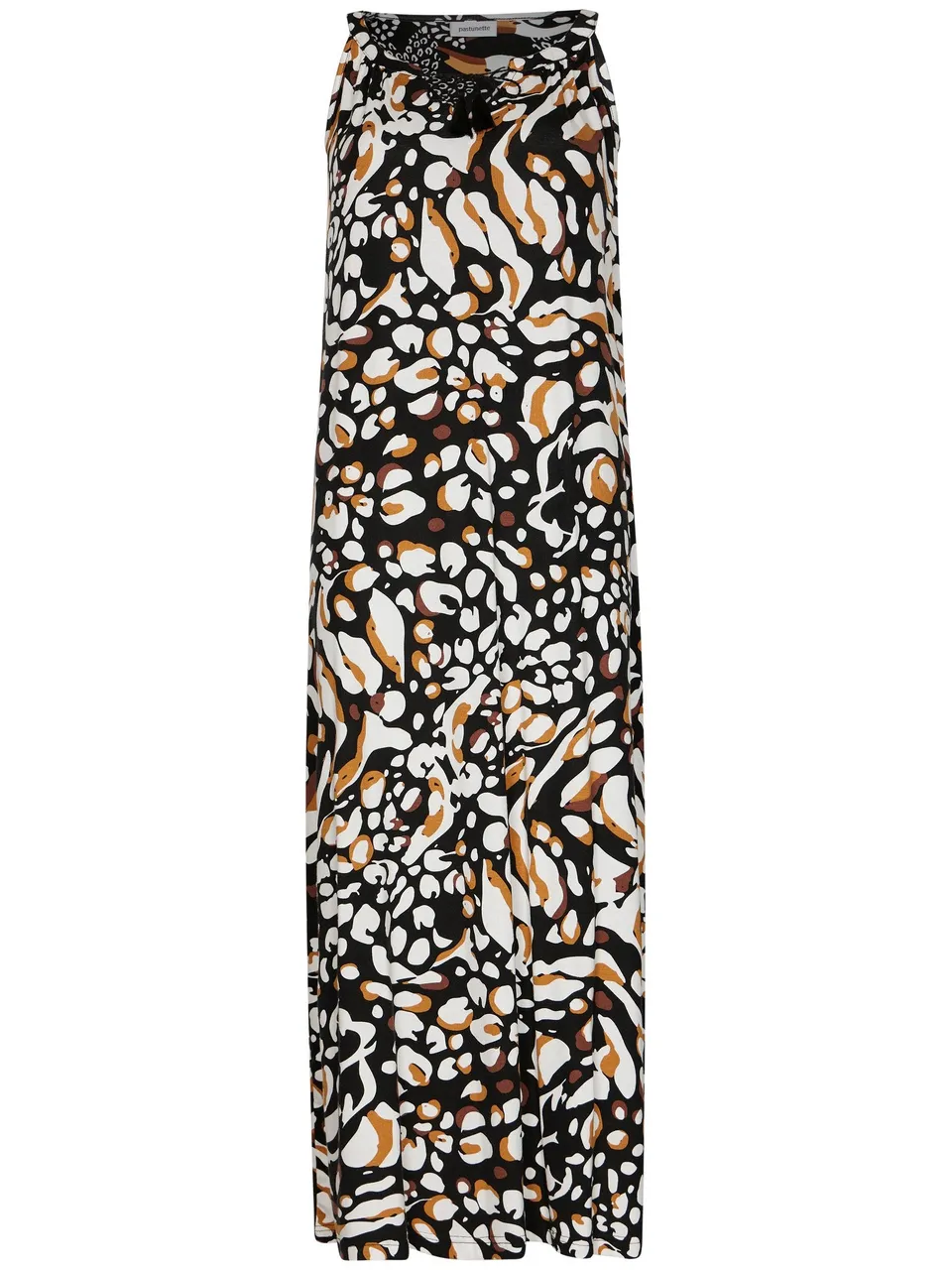 pastunette-savanna-strandkleid-schwarz-animal-ecovero-125cm image 1