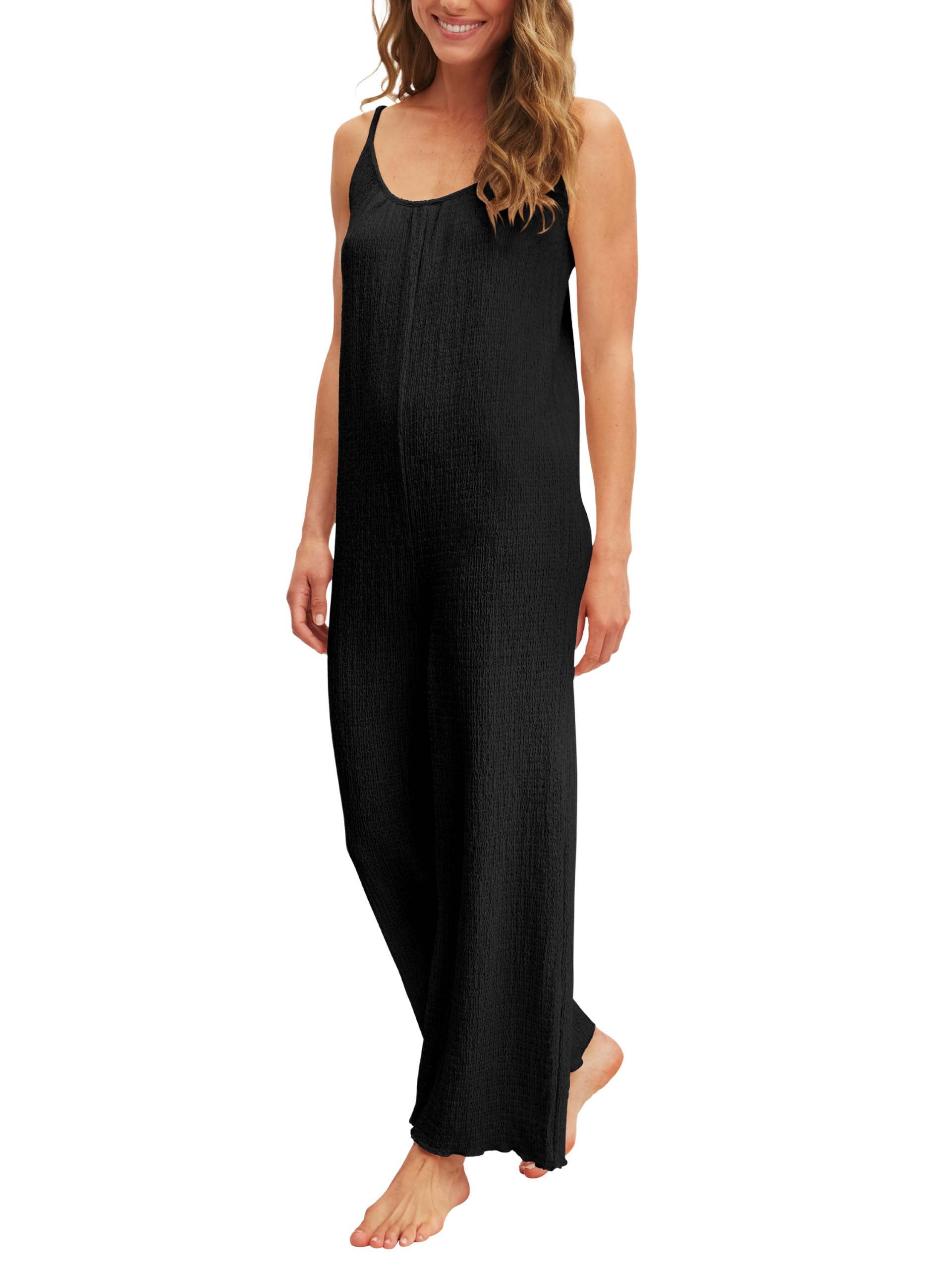 calida-favourites-lounge-jumpsuit-damen-overall-gekreppt image 1