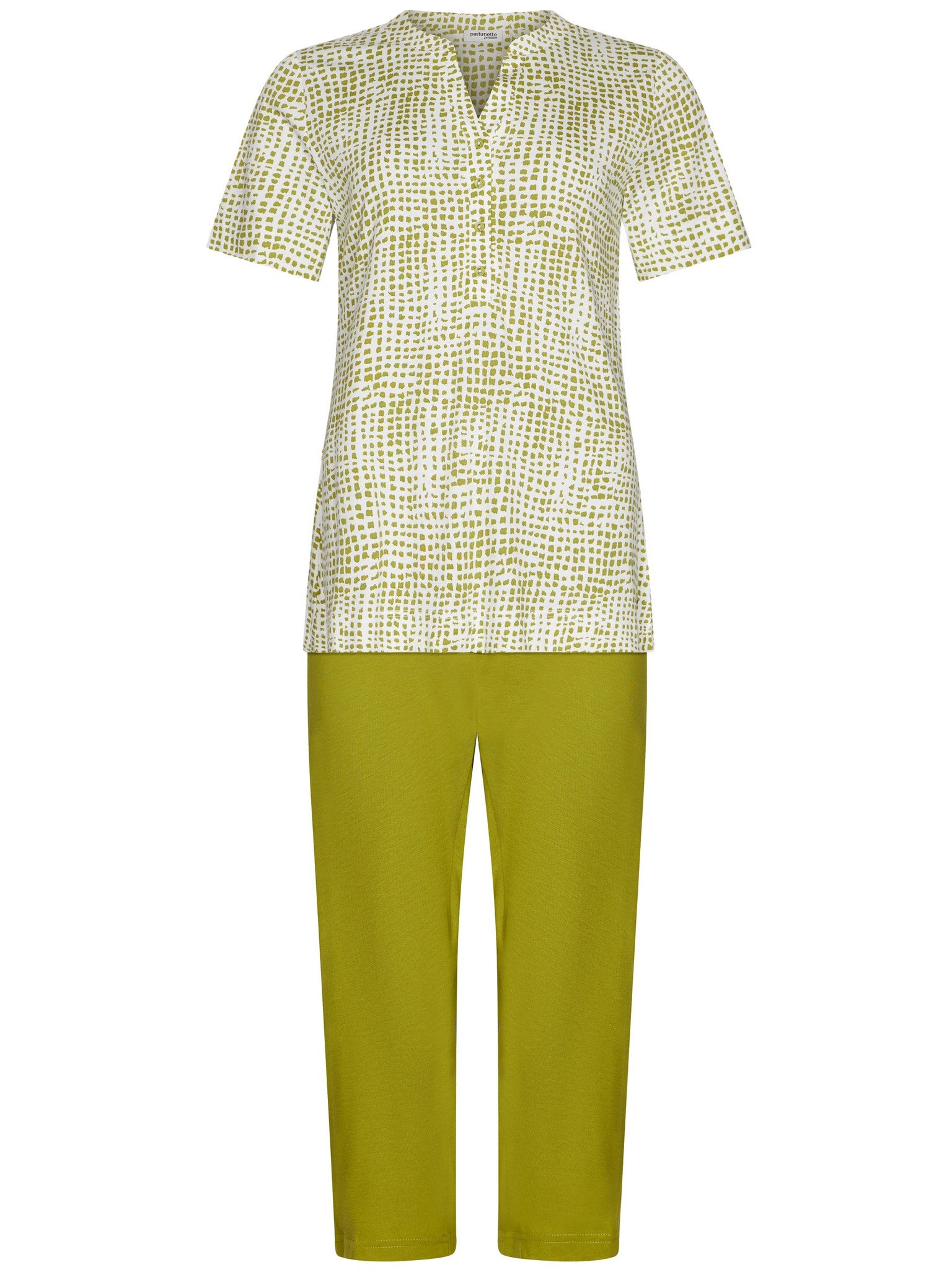 pastunette-premium-sublime-pyjama-gr-n-baumwolle-modal image 1