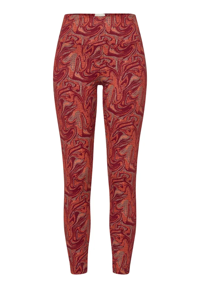 hanro-balance-leggings-072555-graphic-marble-damen image 1