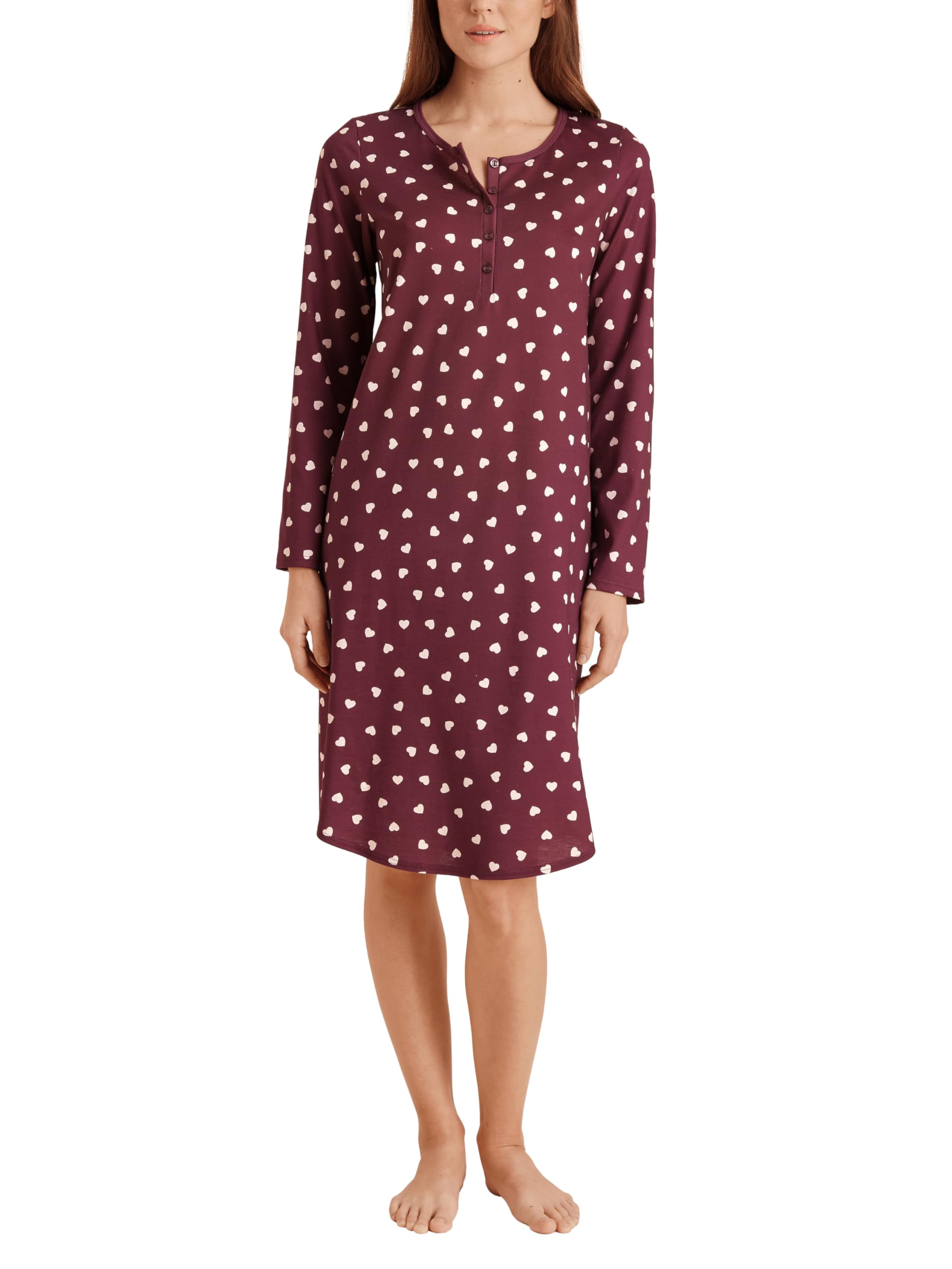 calida-lovely-nights-pyjama-oberteil-damen-baumwolle image 5