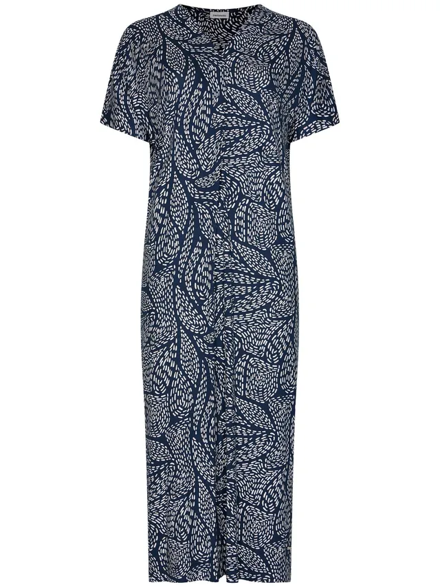 pastunette-oceanic-flow-sommerkleid-blau-viskose-120-cm image 1