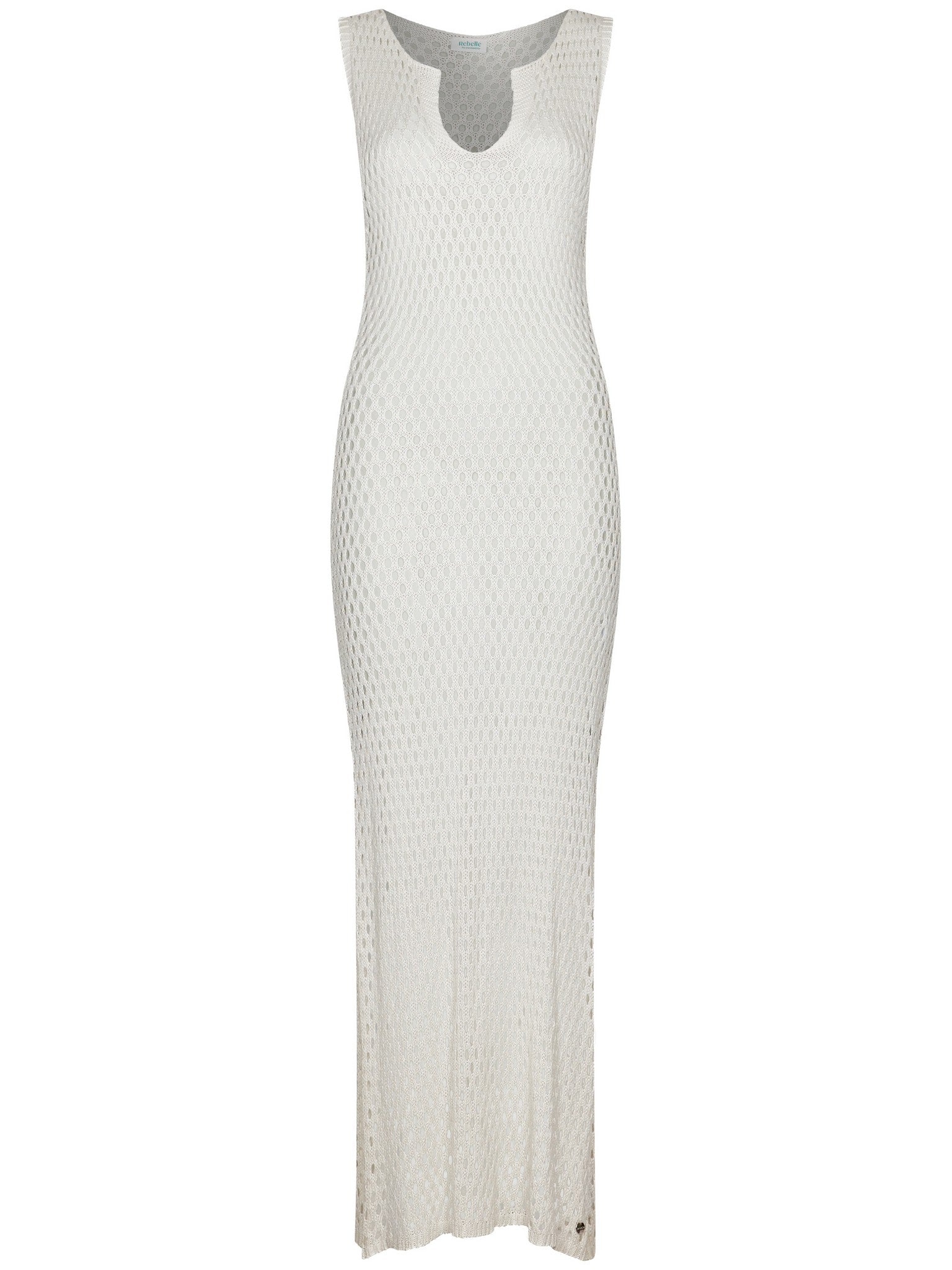myrebelle-sunveil-cover-up-strandkleid-wei-viskose image 1