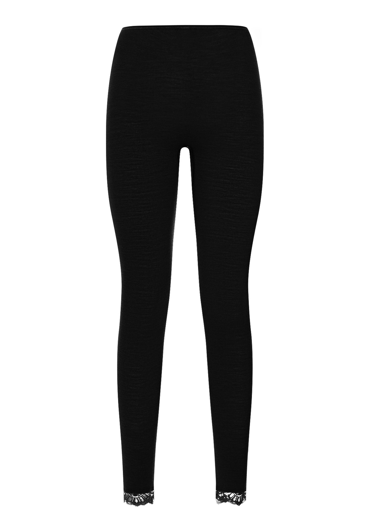 hanro-woolen-lace-leggings-schwarz-wolle-seide-spitze image 3